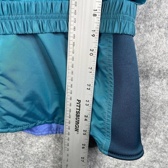 Vintage Roffe Ski Jacket Belted Athena Size 10 Ladies Made in USA Teal - Picture 8 of 11
